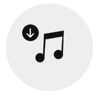 music download symbol