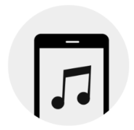 music symbol in phone